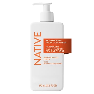 Native Brightening Facial Cleanser 370 ml, $4.32/100ml