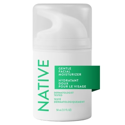 Native Gentle Facial Moisturizer 50 ml, $47.98/100ml