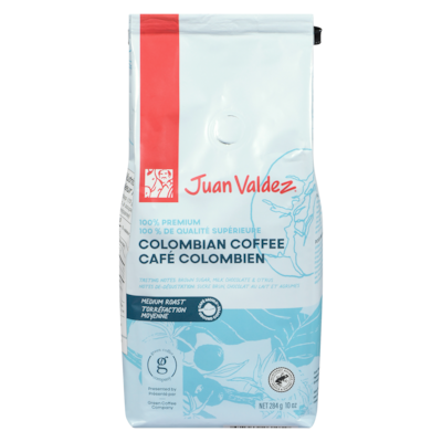 JUAN VALDEZ Café colombien torréfaction moyenne café moulu 284 g, 5,28 $/100g