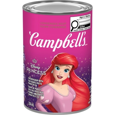 Campbell's Condensed Soup Chicken Soup With Fun Shapes Pasta 284 ml, $0.88/100ml
