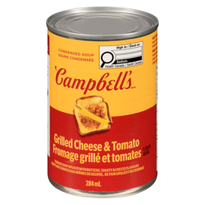 Campbell's Condensed Soup Grilled Cheese & Tomato Flavour 284 ml, $0.88/100ml