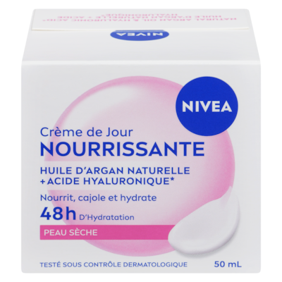 Nivea Crème de jour nourrissante peau sèche 50 ml, 23,98 $/100ml