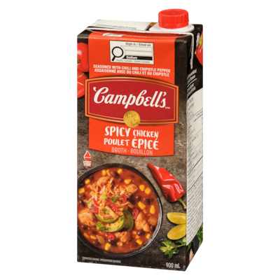 Bouillon poulet épicé