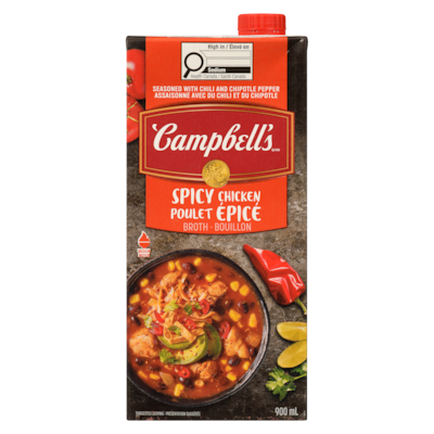 Bouillon poulet épicé