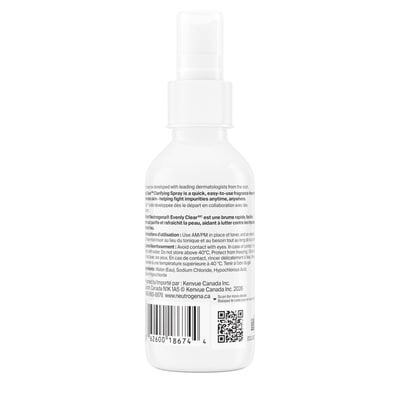 Evenly Clear Clarifying Spray, Hypochlorous Acid