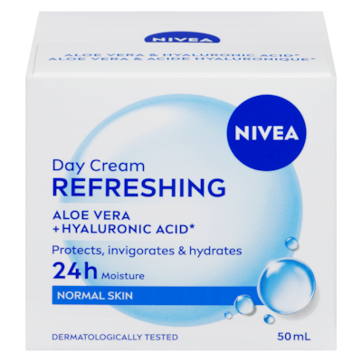 Nivea Refreshing Day Cream Normal Skin 50 ml, $23.98/100ml