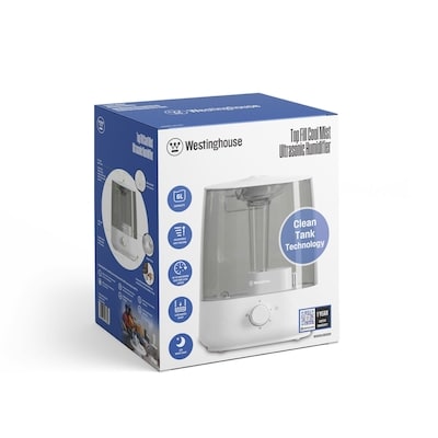 Westinghouse Top Fill Cool Mist Ultrasonic Humidifier 1 ea, $59.99/1ea
