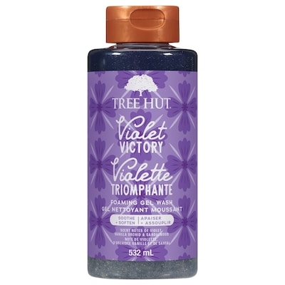 Tree Hut Violette triomphante gel nettoyant moussant 532 ml, 3,19 $/100ml