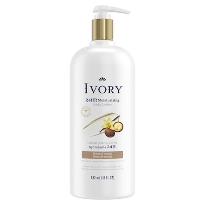 Body Lotion, 24hr Moisturizing, Absorbs Instantly, Shea Butter Blend, Notes Of Vanilla Scent