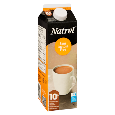 Crémier à café sans lactose 10% m.g.