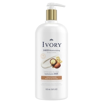 Body Lotion, 24hr Moisturizing, Absorbs Instantly, Shea Butter Blend, Notes Of Oatmilk Scent