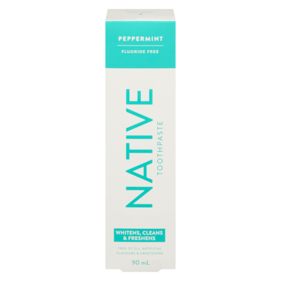 Native Toothpaste, Peppermint 90 ml, $18.32/100ml