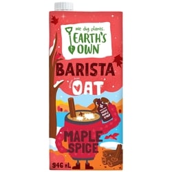 Earth's Own Barista Maple Spice Oat Milk Alternative 946 ml, $0.61/100ml