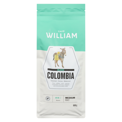 Cafe William Spartivento Coffee Blend Colombia Medium Roast Beans 800 g, $2.50/100g