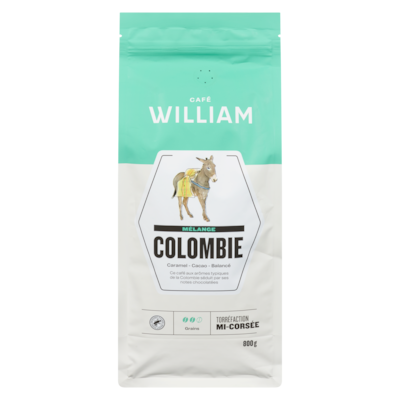 Café William Spartivento Café mélange colombia torréfaction mi-corsée grains 800 g, 2,50 $/100g