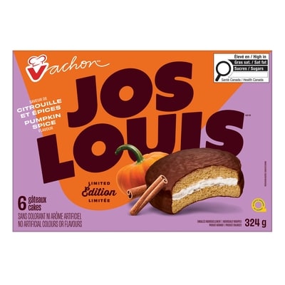 Vachon Gâteau à saveur de citrouille et épices Jos Louis 324 g, 0,91 $/100g