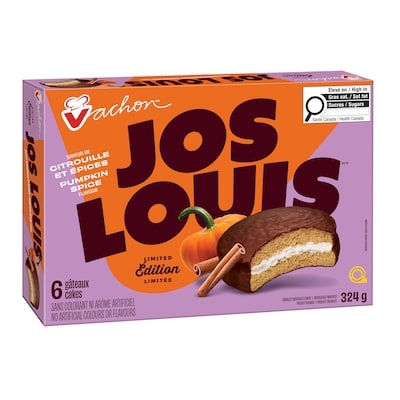 Gâteau à saveur de citrouille et épices Jos Louis