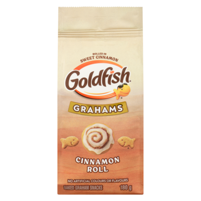 Pepperidge Farm Baked Graham Snacks Cinnamon Roll 180 g, $2.94/100g