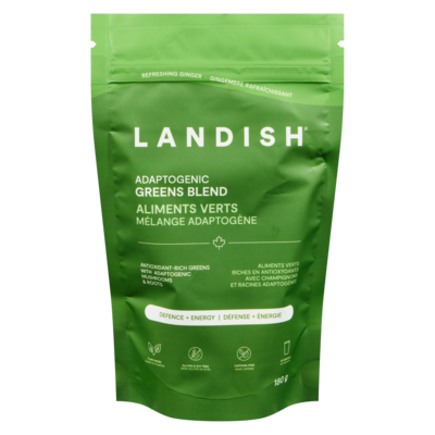 Landish Adaptogenic Greens Blend 180 g, $16.66/100g