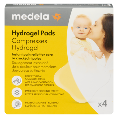 Medela Hydrogel Pads 4 ea, $3.75/1ea