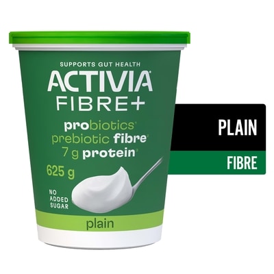 Activia Pre/Probiotic Yogurt Plain 2.9% M.F. 625 g, $1.28/100g