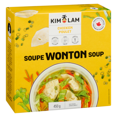 Soupe wonton poulet