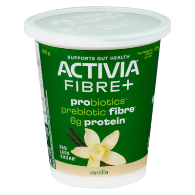 Activia Pre/Probiotic Yogurt Vanilla 2.8% M.F. 625 g, $1.12/100g