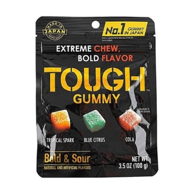 Kabaya Tough Gummy Tropical Spark, Citrus & Cola 100 g, $4.29/100g