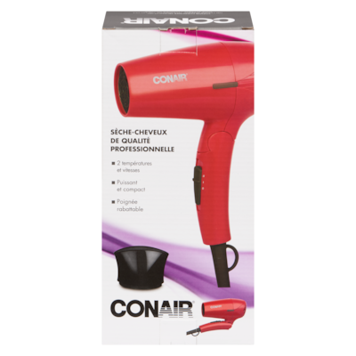 Conair Sèche-cheveux de voyage pliable 1 ea, 29,99 $/1ch