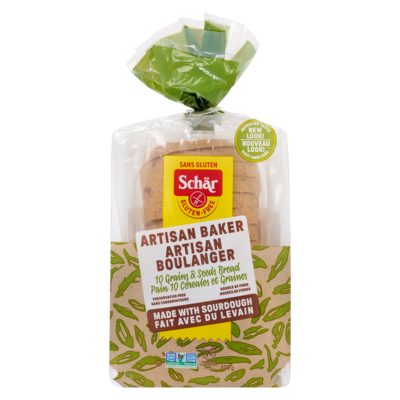 Schar Pain 10 céreales et graines 400 g, 2,50 $/100g