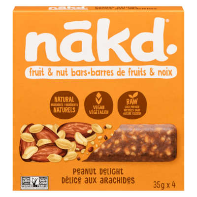Nakd Barres de fruits & noix délice aux arachides 35 g, 17,69 $/100g
