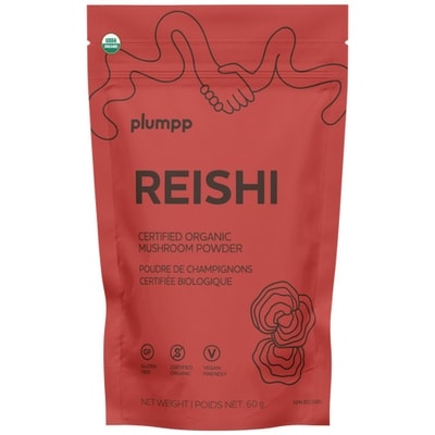 PLUMPP Organic Reishi Mushroom Powder 60 g, $24.98/100g