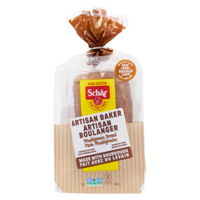 Schar Pain multigrains 400 g, 2,50 $/100g