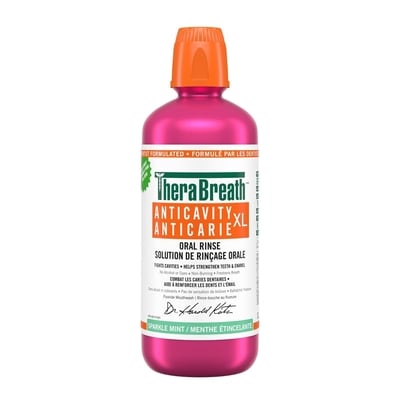 TheraBreath Anticavity Oral Rinse 1000 ml, $2.45/100ml