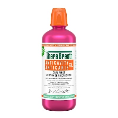 TheraBreath Rince-bouche anticarie 1000 ml, 2,45 $/100ml