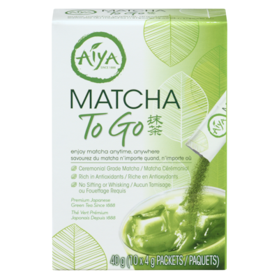 Aiya Matcha To Go 40 g, $67.48/100g