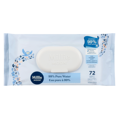 Millie Moon Wipes 99% Pure Water 1 ea, $4.79/1ea