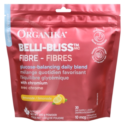 Organika Mélange quotidien favorisant l'équilibre glycémique de poudre glucose fibres limonade 6 g, 816,50 $/100g