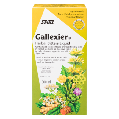Salus Haus Gallexier Herbal Bitters Liquid 500 ml, $11.00/100ml