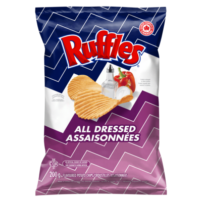 Frito-Lay Croustilles assaisonnées 200 g, 2,65 $/100g