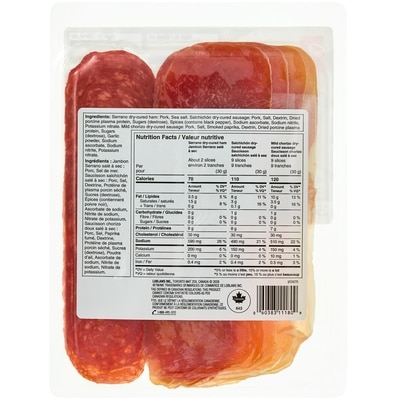 Charcutería à l’espagnole salées à sec