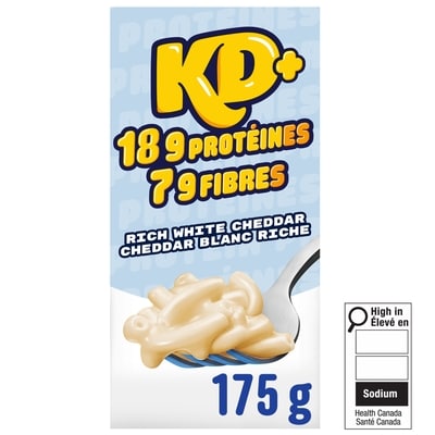 Kraft Protein+ Fibre Mac & Cheese 175 g, $1.71/100g