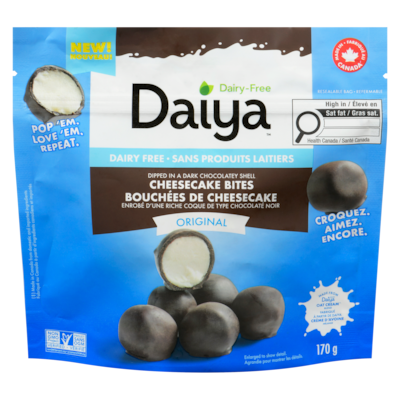 Daiya Cheesecake Bites Original 170 g, $5.29/100g