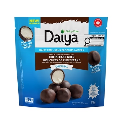 Daiya Bouchées de cheesecake original 170 g, 5,29 $/100g