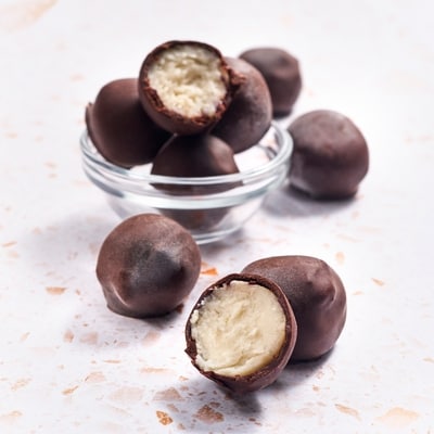 Bouchées de gâteau au fromage sans produits laitiers original
