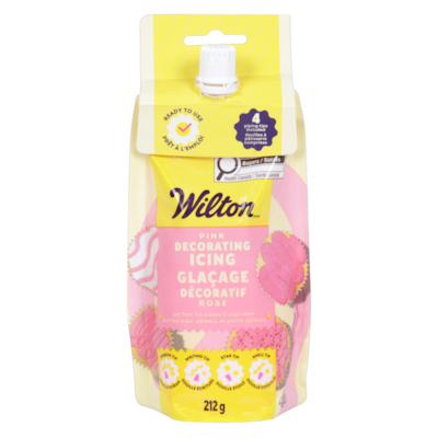 Wilton Decorating Icing Pink 212 g, $2.59/100g