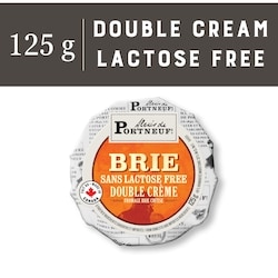 Alexis Portneuf Lactose Free Brie Cheese 125 g, $5.83/100g