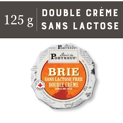 Alexis de Portneuf Fromage Brie sans lactose 125 g, 5,83 $/100g