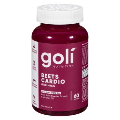 Goliard Beets Cardio Gummies 60 ea, $0.38/1ea
