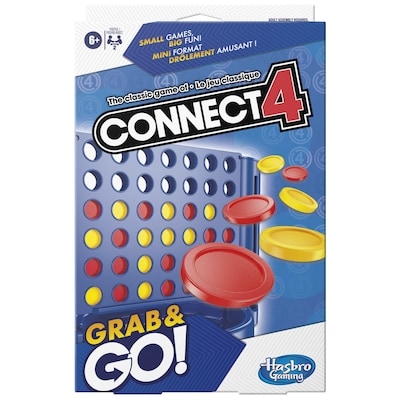 Hasbro Puissance 4 édition Voyage, jeu portable pour 2 joueurs 1 ea, 10,00 $/1ch